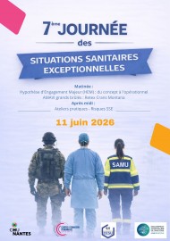 7ème journée GHT de la Situation Sanitaire Exceptionnelle (SSE) 