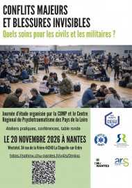Colloque CUMP et CRP: conflits majeurs et blessures invisibles